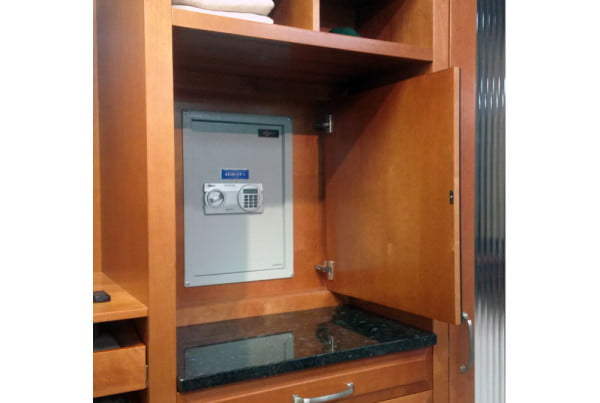 built in safe