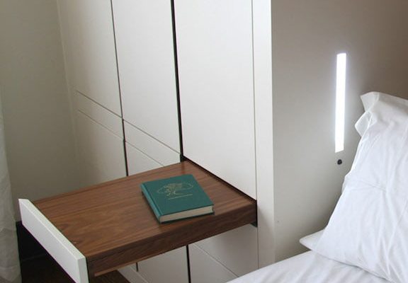 wall bed pullout table
