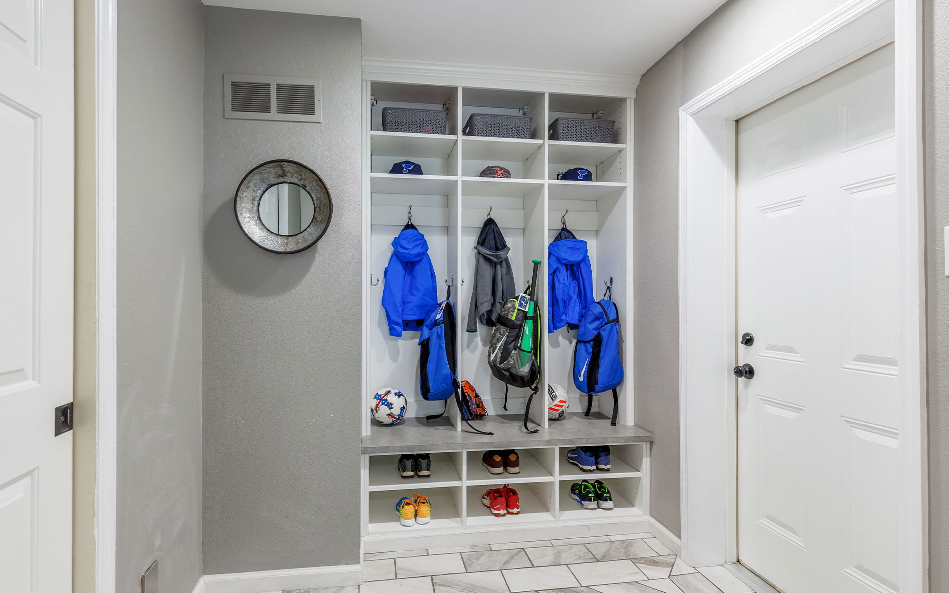 Mudroom lockers