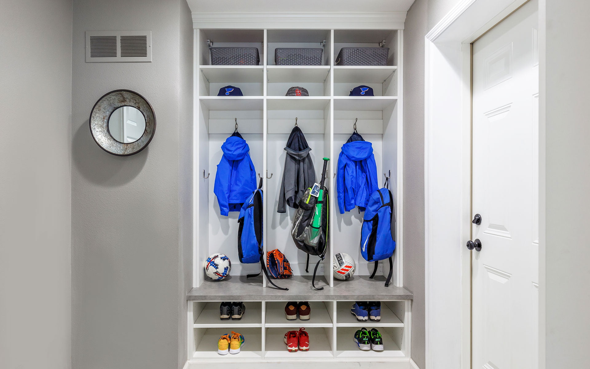 Mudroom lockers