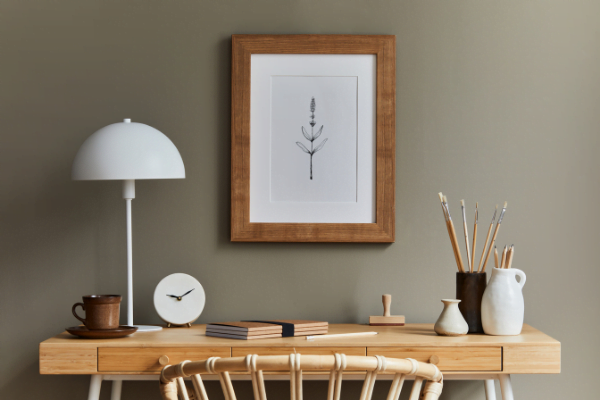 boho office decor