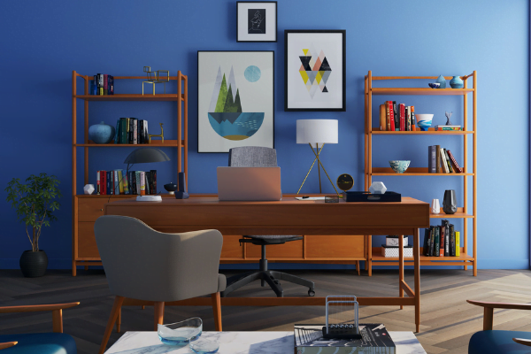 contemporary office decor