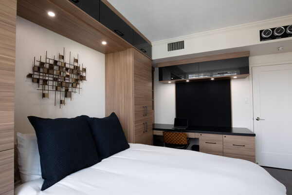 Wall Bed Open